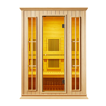 Инфракрасная сауна Mexda WS-1703SR красный кедр 1500*1050*2000